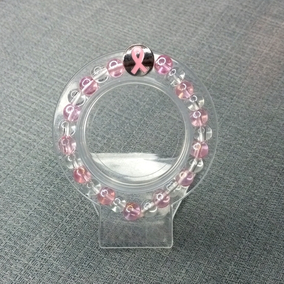 Breast Cancer Awareness Bracelet - Picture 2 of 3